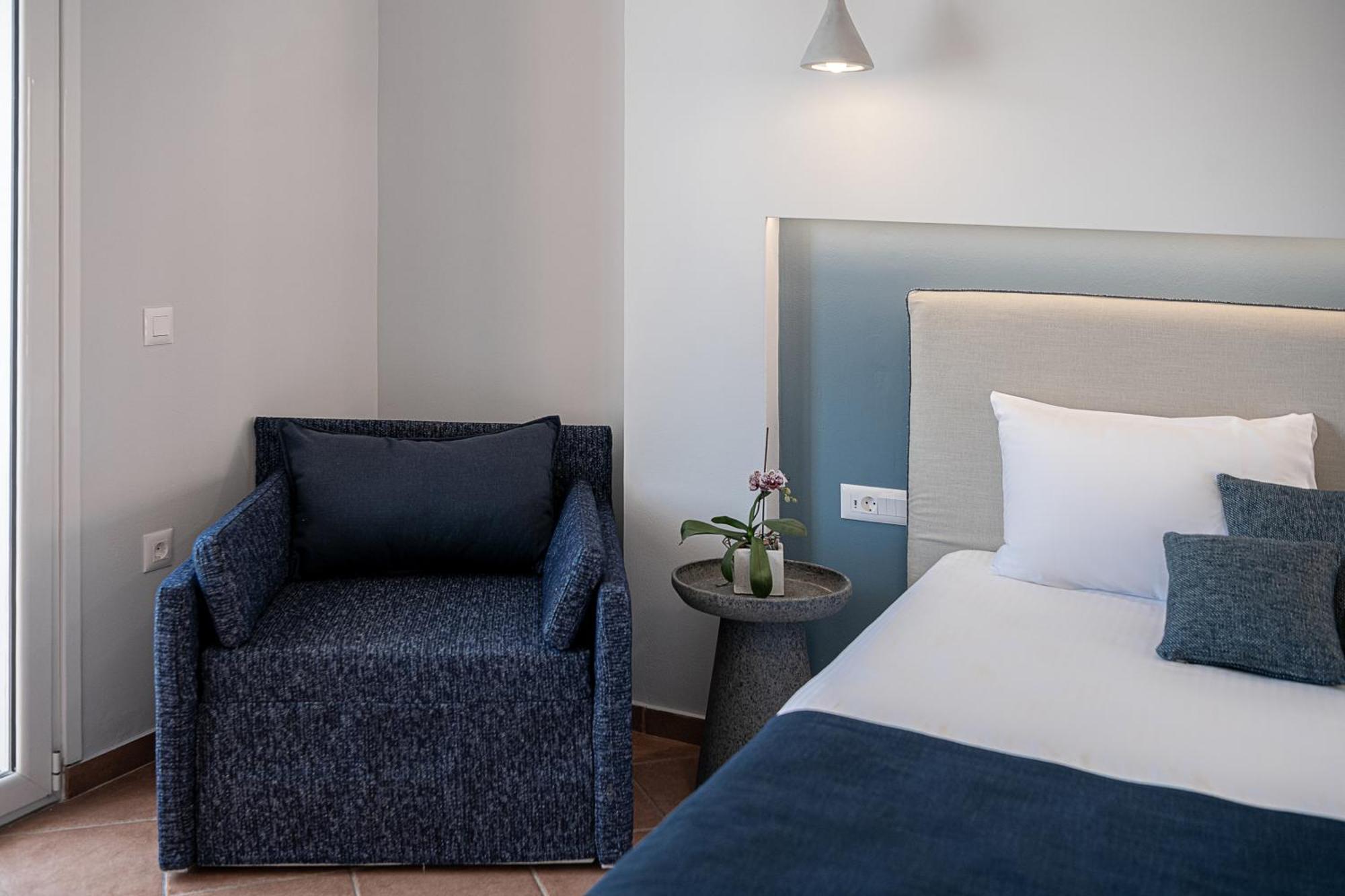 Elena Seafront Luxury Apartments Almirida Oda fotoğraf