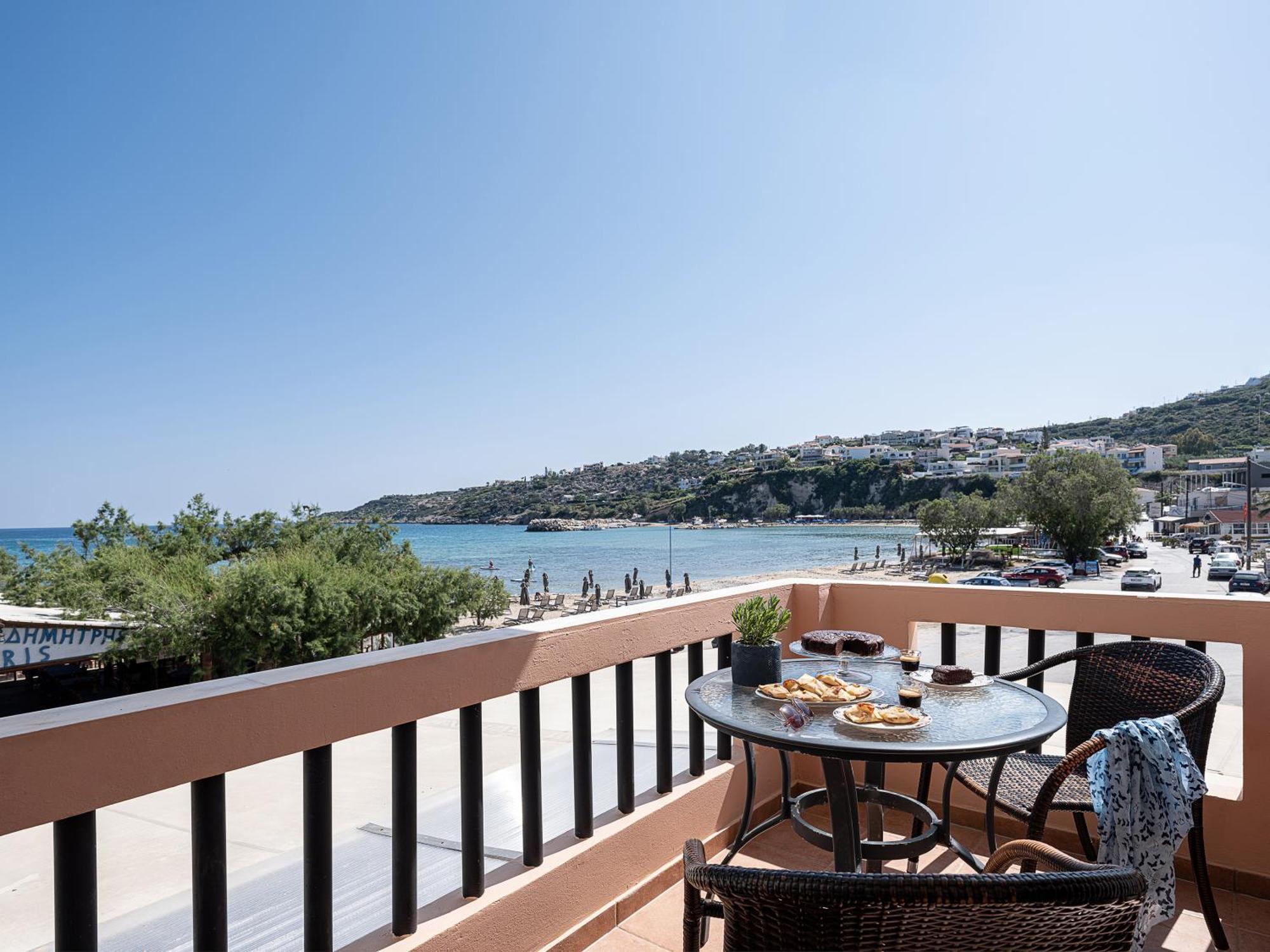 Elena Seafront Luxury Apartments Almirida Dış mekan fotoğraf