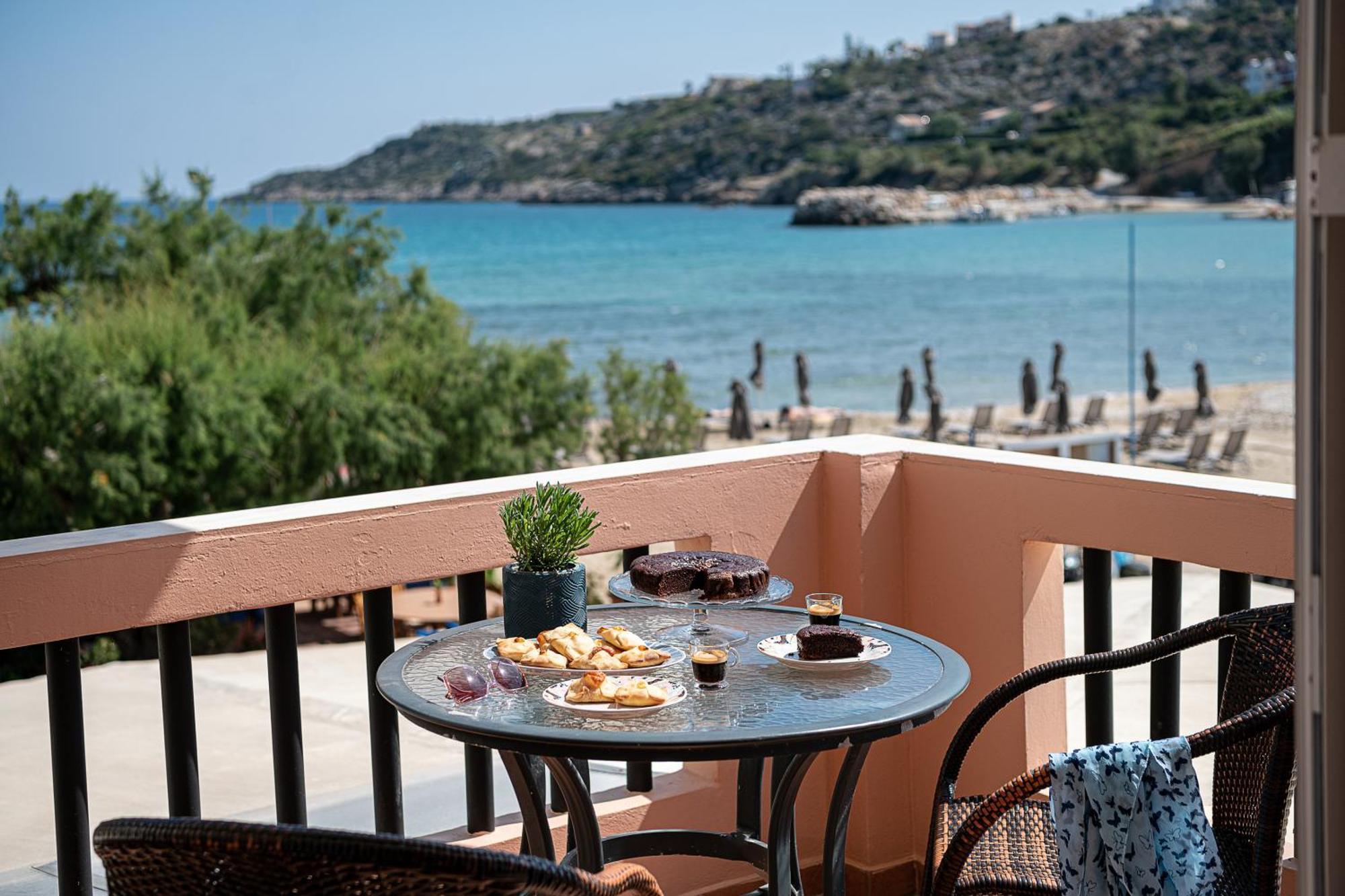 Elena Seafront Luxury Apartments Almirida Dış mekan fotoğraf